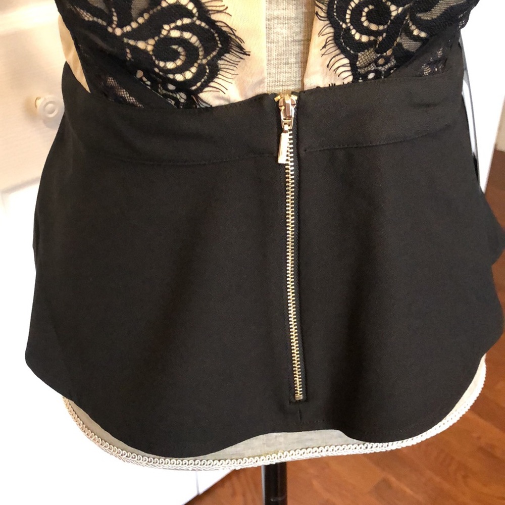 Marciano Peplum Halter Top - Picture 7 of 8